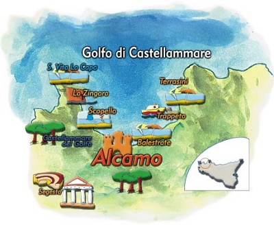 come arrivare ad alcamo marina